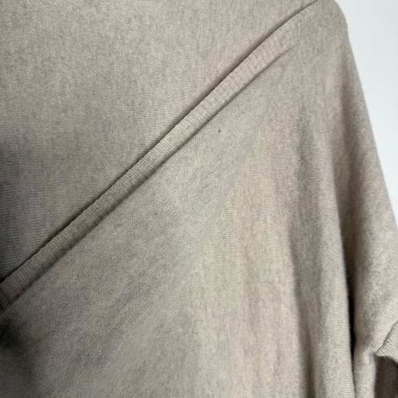 Pure Cashmere Women’s Mock Neck Wrap Sweater Size 12 - Picture 5 of 6